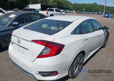 2020 Honda Civic Lx z USA, uszkodzony, nr VIN 2HGFC2F6XLH537453